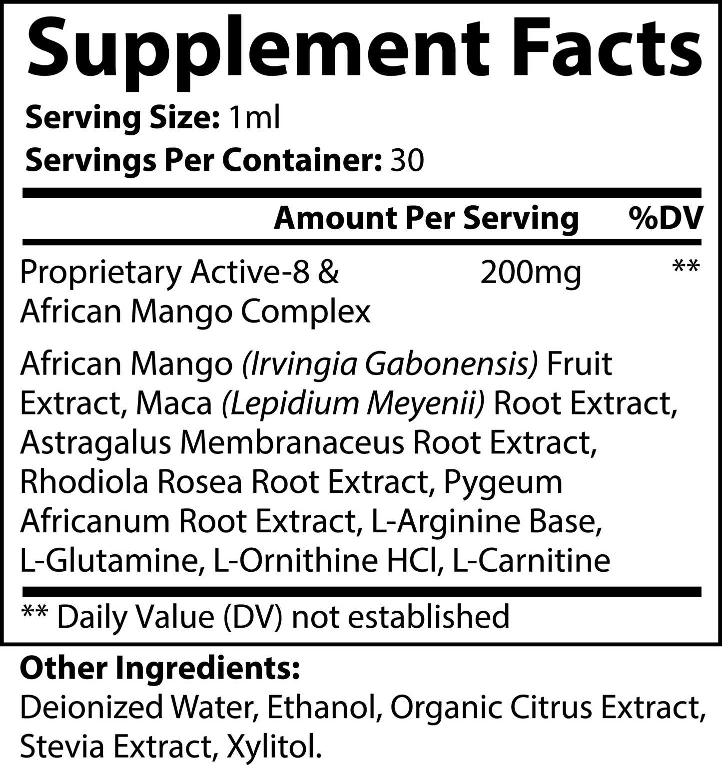 God Given Shape Diet Drops Ultra 1 oz